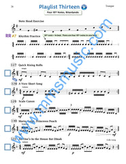 Playlists For Band Trumpet Book (Student Book Only)