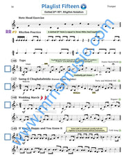 Playlists For Band Trumpet Book (Student Book Only)