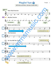 Playlists For Band Trumpet Book (Student Book Only)