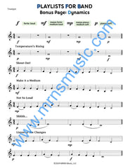 Playlists For Band Trumpet Book (Student Book Only)