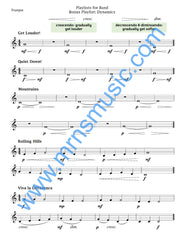 Playlists For Band Trumpet Book (Student Book Only)