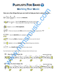 Playlists For Band Trumpet Book (Student Book Only)