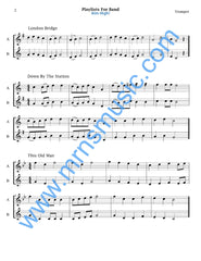 Playlists For Band Trumpet Book (Student Book Only)