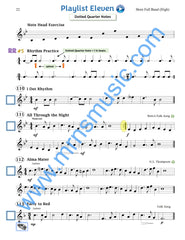 Playlists For Band French Horn Book (Student Book Only)