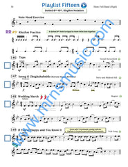 Playlists For Band French Horn Book (Student Book Only)