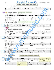 Playlists For Band French Horn Book (Student Book Only)