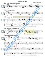 Playlists For Band French Horn Book (Student Book Only)