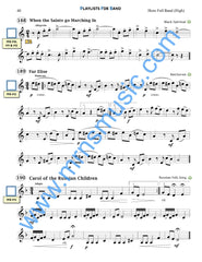 Playlists For Band French Horn Book (Student Book Only)