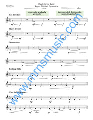 Playlists For Band French Horn Book (Student Book Only)