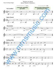 Playlists For Band French Horn Book (Student Book Only)