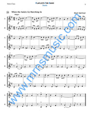 Playlists For Band French Horn Book (Student Book Only)