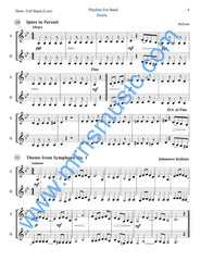 Playlists For Band French Horn Book (Student Book Only)