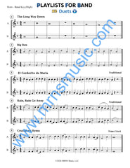 Playlists For Band French Horn Book (Student Book Only)