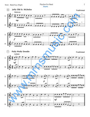 Playlists For Band French Horn Book (Student Book Only)