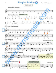 Playlists For Band French Horn Book (Student Book Only)