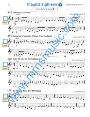 Playlists For Band French Horn Book (Student Book Only)