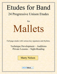 Etudes for Band - Mallet Book  24 Progressive Etudes