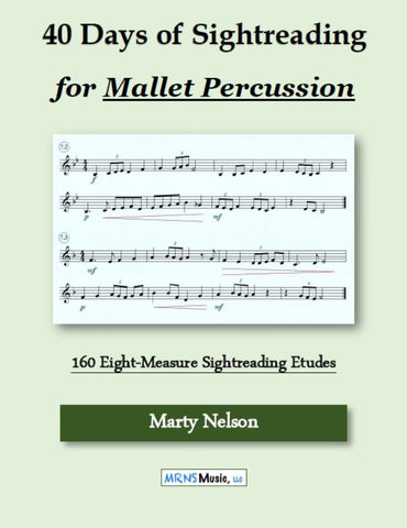 40 Days of Sightreading for Mallet Percussion
