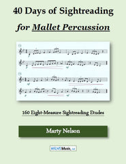 40 Days of Sightreading for Mallet Percussion