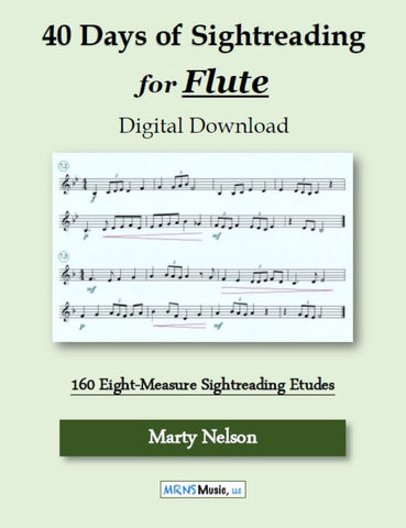 40 Days of Sightreading for Flute