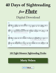 40 Days of Sightreading for Flute
