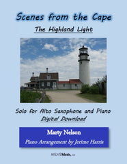 The Highland Light Solo for Alto Saxophone and Piano