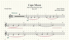 Cape Moon Solo for French Horn and Piano