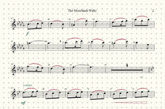 The Moorlands Waltz Solo for Flute and Piano
