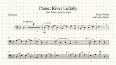 Pamet River Lullaby Solo for Trombone and Piano