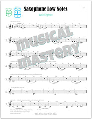 Musical Mastery for Band Alto Sax Book 1