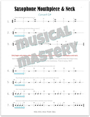 Musical Mastery for Band Alto Sax Book 1
