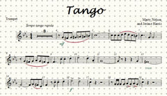 Tango Solo for Trumpet and Piano